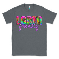 Charcoal Heather lgbtq friendly Classic Tee - HRA Design Shop