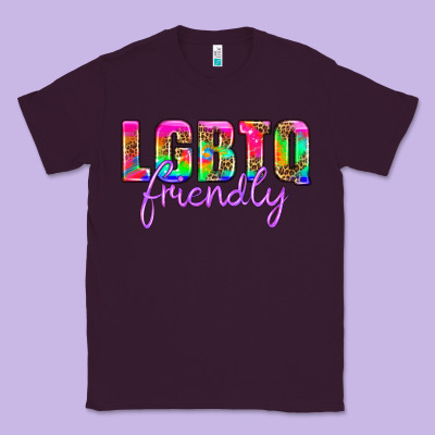 Lgbtq Friendly Classic Tee Designed By Hra Design Shop