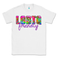 White lgbtq friendly Classic Tee - HRA Design Shop