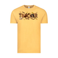 Vintage Mustard melanin teacher Vintage Tee - texasbilliewilder