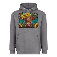 Storm western leopard buffalo plaid baby highland cow Heavyweight Hoodie - BarkalooDesign