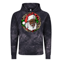 Cloud Black Afro Santa Christmas Vintage Hoodie - RanaPortraitStore