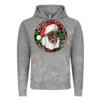 Cloud Rock Afro Santa Christmas Vintage Hoodie - RanaPortraitStore