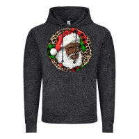 Vintage Black Afro Santa Christmas Vintage Hoodie - RanaPortraitStore