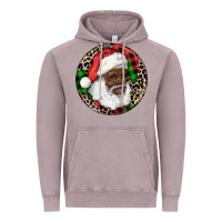 Vintage Zinc Afro Santa Christmas Vintage Hoodie - RanaPortraitStore