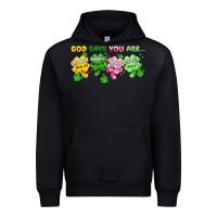 Black st. patrick's day god says you are Urban Hoodie - Artiststas