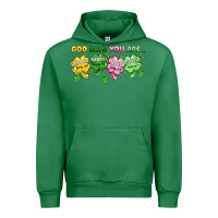 Emerald st. patrick's day god says you are Urban Hoodie - Artiststas