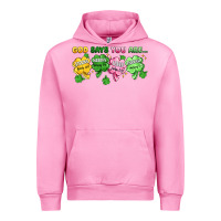 Fuchsia Pink st. patrick's day god says you are Urban Hoodie - Artiststas