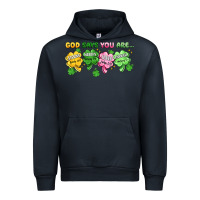 Navy st. patrick's day god says you are Urban Hoodie - Artiststas