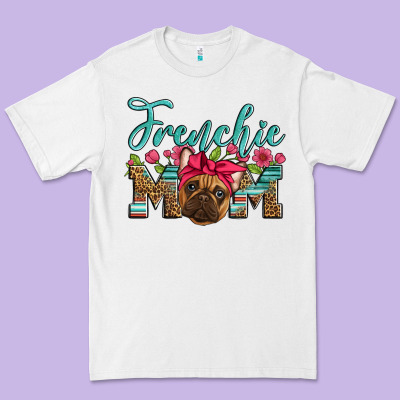 French Bulldog Mom Premium Tee Designed By Artiststas