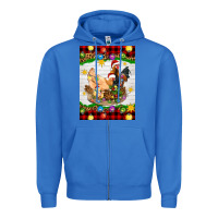 True Royal Christmas coop animals Zipper Hoodie - Artiststas