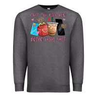 Charcoal Heather can't talk right now doing mimi shit Premium Sweatshirt - MaliasSmallBusiness