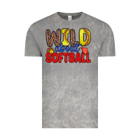 Cloud Rock wild about softball Vintage Tee - Zillion Design Studio