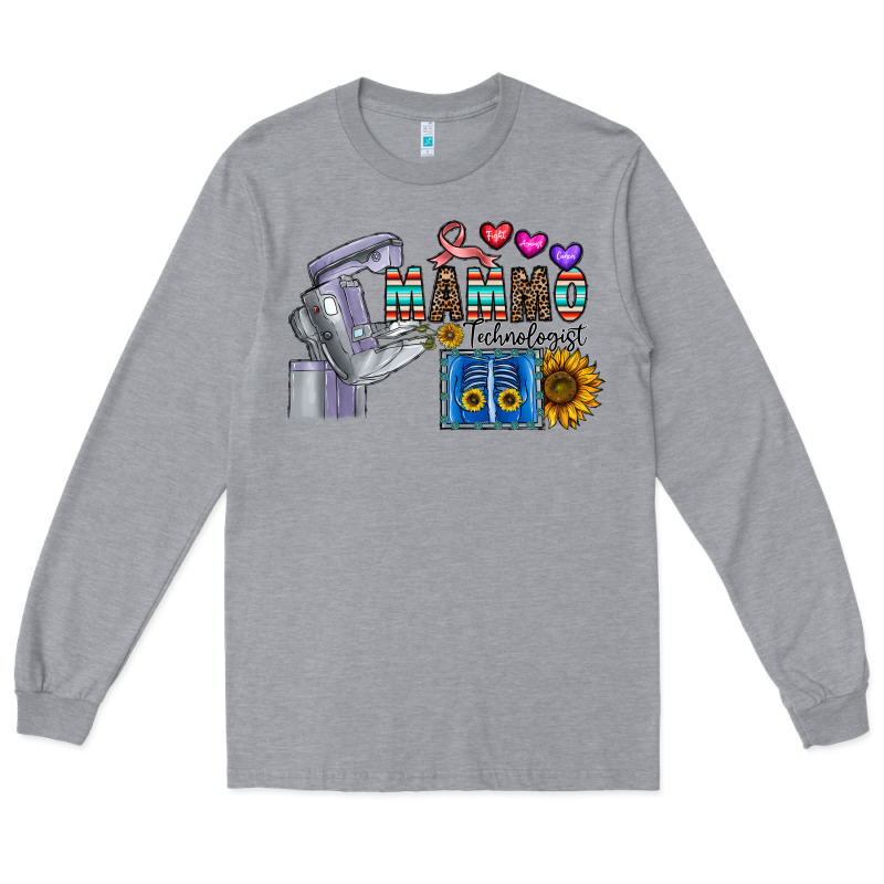 Mammo Technologist Long Sleeve Tee by CowhideDigitalArt | Teevron