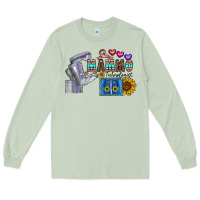 Matcha mammo technologist Long Sleeve Tee - CowhideDigitalArt