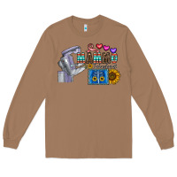 Toasted Coconut mammo technologist Long Sleeve Tee - CowhideDigitalArt
