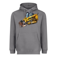 Storm Compact Track Loader Heavyweight Hoodie - LillyAllenDesigns