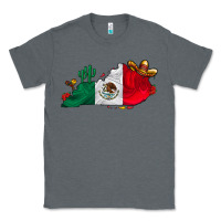 Charcoal Heather mexica kentucky Classic Tee - CowhideDigitalArt