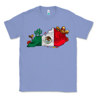 Colony Blue mexica kentucky Classic Tee - CowhideDigitalArt