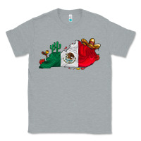 Heather Grey mexica kentucky Classic Tee - CowhideDigitalArt