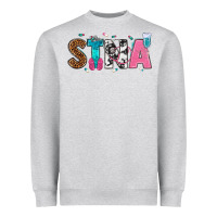 Heather Grey stna Heavyweight Sweatshirt - texasbilliewilder