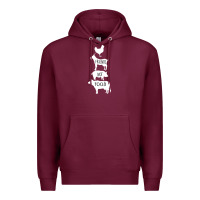 Burgundy Friend Not Food Premium Hoodie - Bettercallsaul