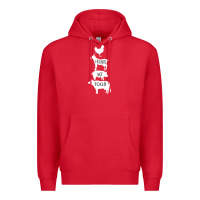 Red Friend Not Food Premium Hoodie - Bettercallsaul