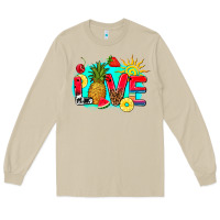 Mushroom love summer fruit and sun Long Sleeve Tee - AdoDesignShop