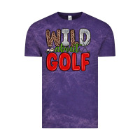 Cloud Purple wild about golf Vintage Tee - Zillion Design Studio