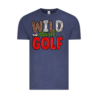 Vintage Denim wild about golf Vintage Tee - Zillion Design Studio