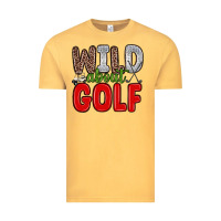 Vintage Mustard wild about golf Vintage Tee - Zillion Design Studio