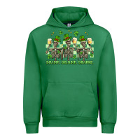 Emerald st. patrick's day skeletons drink drank drunk Urban Hoodie - Artiststas