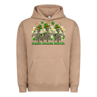 Pigment Burro st. patrick's day skeletons drink drank drunk Urban Hoodie - Artiststas
