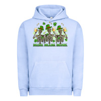 Pigment Grape Ice st. patrick's day skeletons drink drank drunk Urban Hoodie - Artiststas