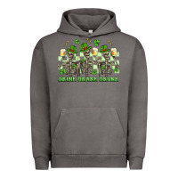 Pigment Tornado st. patrick's day skeletons drink drank drunk Urban Hoodie - Artiststas