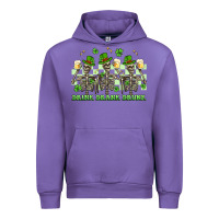 Tulip st. patrick's day skeletons drink drank drunk Urban Hoodie - Artiststas