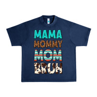 Navy mama mommy mom bruh Urban Heavy Tee - texasbilliewilder