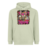 Matcha howdy valentine's day bull skull Heavyweight Hoodie - Jasminsmagicworld