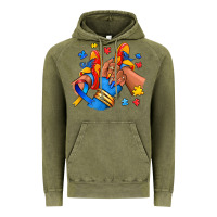 Vintage Olive Autism afro girl sneakers Vintage Hoodie - RanaPortraitStore