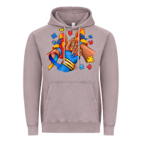 Vintage Zinc Autism afro girl sneakers Vintage Hoodie - RanaPortraitStore