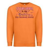 Carrot february is my birthday yes the whole month malia Premium Sweatshirt - MaliasSmallBusiness