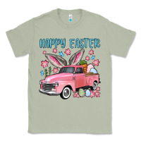 Matcha Happy Easter truck Classic Tee - OliviaCreatesArt