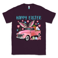 Plum Happy Easter truck Classic Tee - OliviaCreatesArt