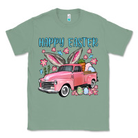 Sage Happy Easter truck Classic Tee - OliviaCreatesArt