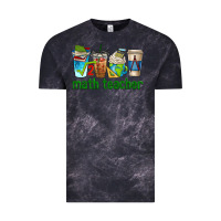 Cloud Black math teacher coffee cups Vintage Tee - texasbilliewilder