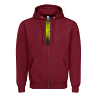 Burgundy Halloween Key Fob Zipper Hoodie - BundleAndBundleShop