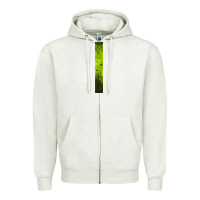 Oatmeal Heather Halloween Key Fob Zipper Hoodie - BundleAndBundleShop