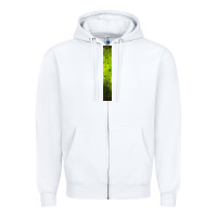 White Halloween Key Fob Zipper Hoodie - BundleAndBundleShop