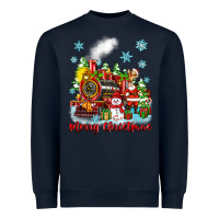 Merry Christmas Polar Express Heavyweight Sweatshirt | Teevron
