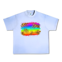 Grape Ice pride flag Urban Heavy Tee - Zillion Design Studio